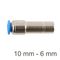 AIRCRAFT Red Insert Str. Pu 10mm - 6mm